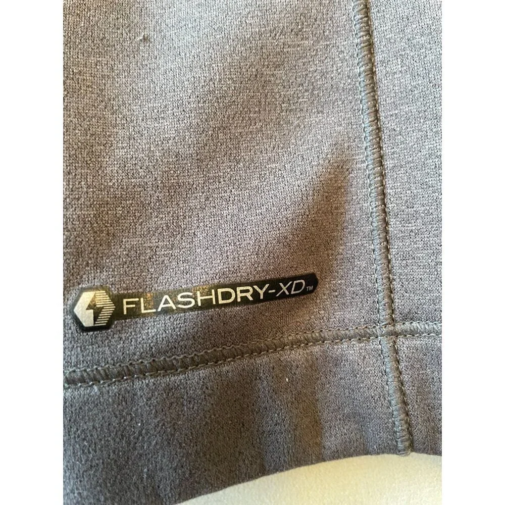 The North Face Men's Gray 1/4 Zip Pullover Fleece Jacket Size Large
